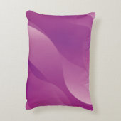 抽象芸術波。未来技術スタイル背景 アクセントクッション (裏面(縦))