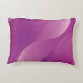 抽象芸術波。未来技術スタイル背景 アクセントクッション (裏面)