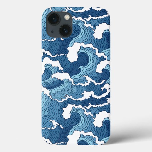 抽象芸術波 Case-Mate iPhoneケース (裏面)