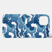 抽象芸術波 Case-Mate iPhoneケース (裏面 (横))