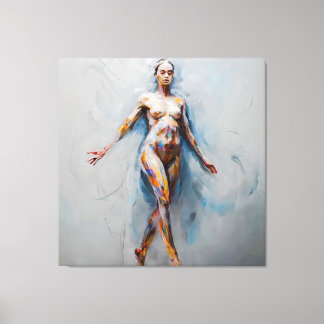 抽象芸術流動性 キャンバスプリント