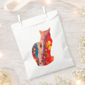 抽象芸術流動芸術 フェイバーバッグ (クリップ留めされた状態)