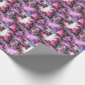 抽象芸術流水 ラッピングペーパー (角)