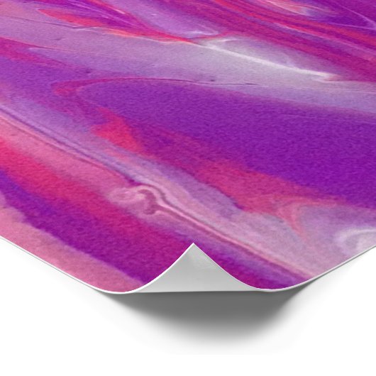 抽象芸術流 ポスター (角)