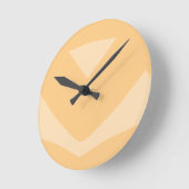 抽象芸術流 ラウンド壁時計 (傾斜)