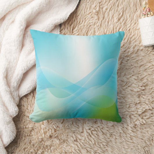 抽象芸術海アメリカンMoJo枕 クッション (ブランケット)