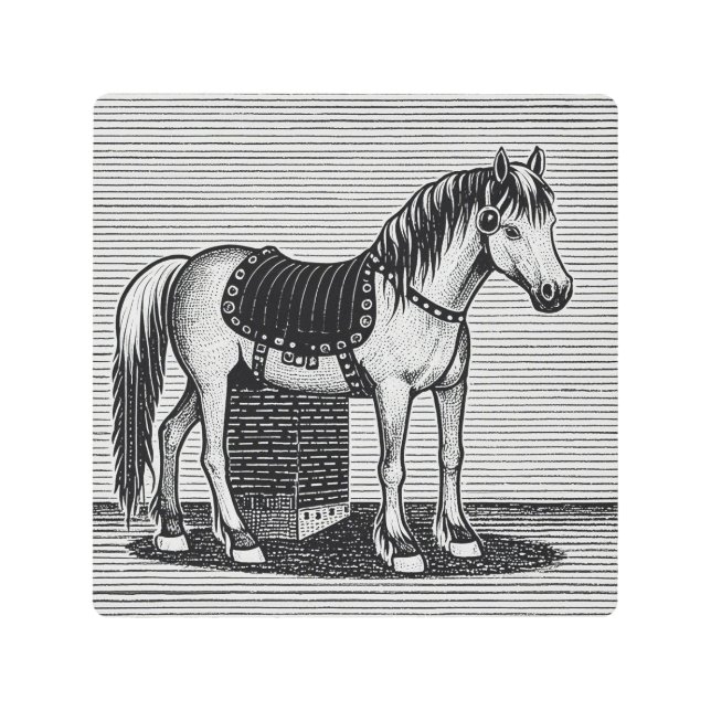 抽象芸術海ウェーブウォールアート メタルプリント (正面)