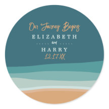 抽象芸術海ビーチ結婚式