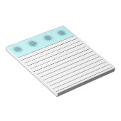 抽象芸術海底質 ノートパッド (アングル)