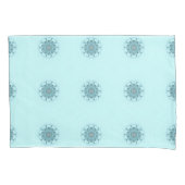 抽象芸術海底質 枕カバー (正面左)