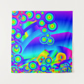 抽象芸術海波タペストリー タペストリー (正面)