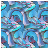 抽象芸術海波青と紫 ファブリック (クローズアップ)