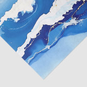 抽象芸術海波（テクスチャストローク付き） 薄葉紙 (詳細)