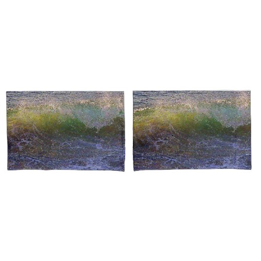 抽象芸術海波 枕カバー (フロントセット)
