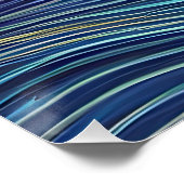 抽象芸術海鮮破波05 ポスター (コーナー)