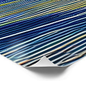 抽象芸術海鮮破波08 ポスター (コーナー)