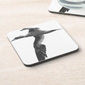 抽象芸術海鳥 コースター (左側)