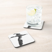 抽象芸術海鳥 コースター (右側)