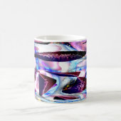 抽象芸術海 コーヒーマグカップ (中央)