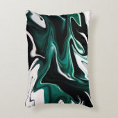 抽象芸術液エレガント液大理石流テクスチャ アクセントクッション (正面(垂直))