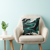 抽象芸術液エレガント液大理石流テクスチャ クッション (椅子)