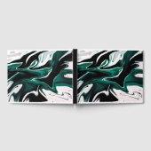 抽象芸術液エレガント液大理石流テクスチャ ゲストブック (全面)