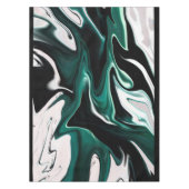 抽象芸術液エレガント液大理石流テクスチャ テーブルクロス (正面)