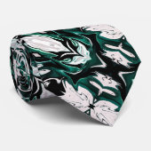 抽象芸術液エレガント液大理石流テクスチャ ネクタイ (ロール)