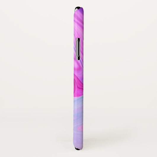 抽象芸術液エレガント液大理石流テクスチャ Case-Mate iPhoneケース (裏面/右)