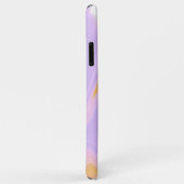 抽象芸術液体ピンクパープル金ゴールド Case-Mate iPhoneケース (裏面/右)