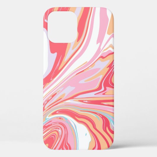 抽象芸術液大理石またはエポキシトレンド背景 Case-Mate iPhoneケース (裏面)