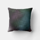 抽象芸術液晶氷ガラス結晶凍っていm クッション (裏面)