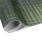 抽象芸術液晶氷ガラス結晶凍っていm ラッピングペーパー (ロールコーナー)