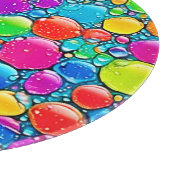 抽象芸術液滴 カッティングボード (角)