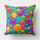 抽象芸術液滴 クッション (正面)