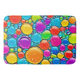 抽象芸術液滴 バスマット