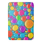 抽象芸術液滴 バスマット (正面縦)