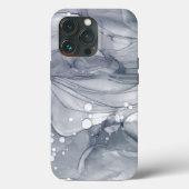 抽象芸術淡灰色 Case-Mate iPhoneケース (裏面)
