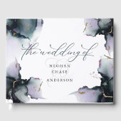 抽象芸術深いシアンダスティアメジストゲード ゲストブック (正面)