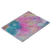 抽象芸術混合メディア ノートブック (左側)