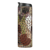 抽象芸術混合メディ自然ア秋色 タンブラー (回転右)