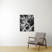 抽象芸術渦巻き心ネットワークのタペストリー タペストリー (インサイチュ)