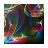 抽象芸術渦 タイル (正面)