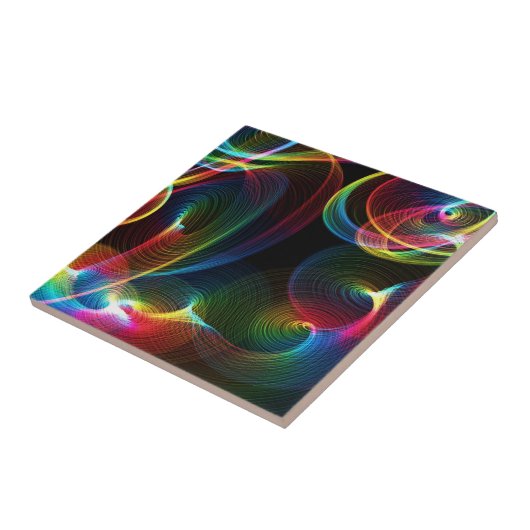 抽象芸術渦 タイル (側面)