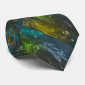 抽象芸術渦 ネクタイ (ロール)