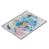 抽象芸術渦 ノートブック (左側)