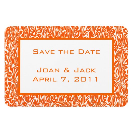 抽象芸術渦 マグネット (横)