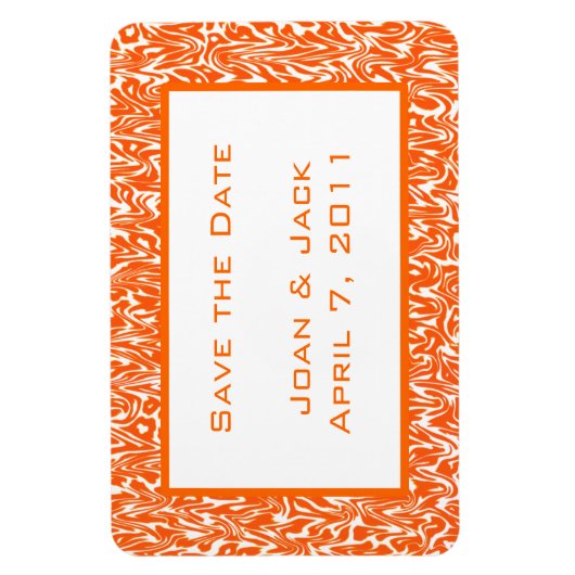 抽象芸術渦 マグネット (縦)