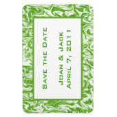 抽象芸術渦 マグネット (縦)