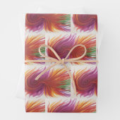 抽象芸術渦 ラッピングペーパーシート (インサイチュ)